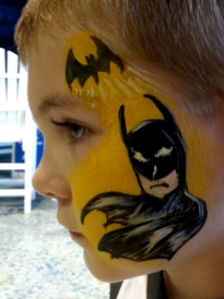 Honey Bunch Face Painting Batman Tampa Face Painter